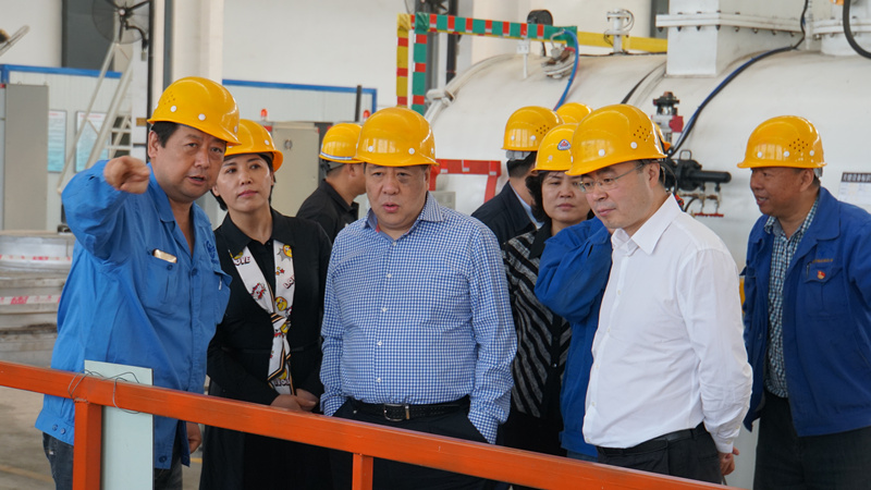 集团向导到标准热处理、电器开关调研