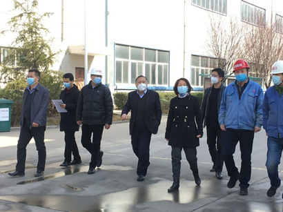 【陕重有限】市国资委巡视员许一双一行检查、指导陕重公司疫情防控事情